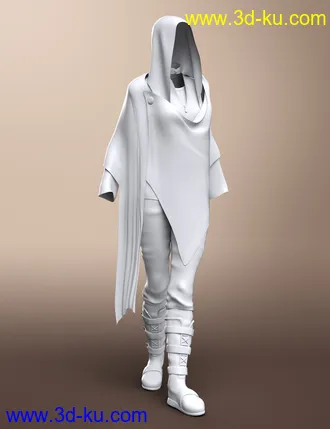 3D打印模型dForce Wander Outfit for Genesis 8 Female(s)的图片