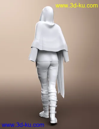 3D打印模型dForce Wander Outfit for Genesis 8 Female(s)的图片