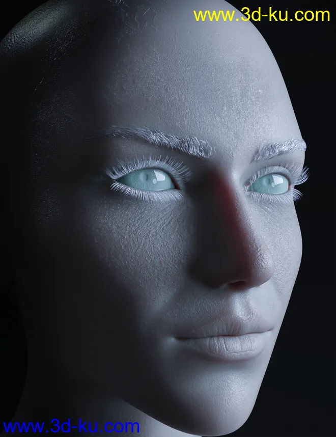 Dhampir the Dark Angel for Genesis 8.1 Female模型的图片9