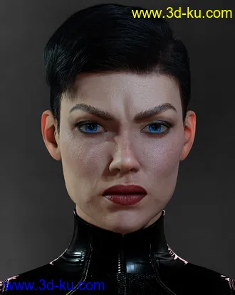 3D打印模型Dianna HD Add-On的图片