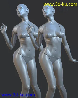 3D打印模型Dianna HD Add-On的图片