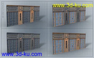3D打印模型Dignified Gentlemen's Game Room的图片