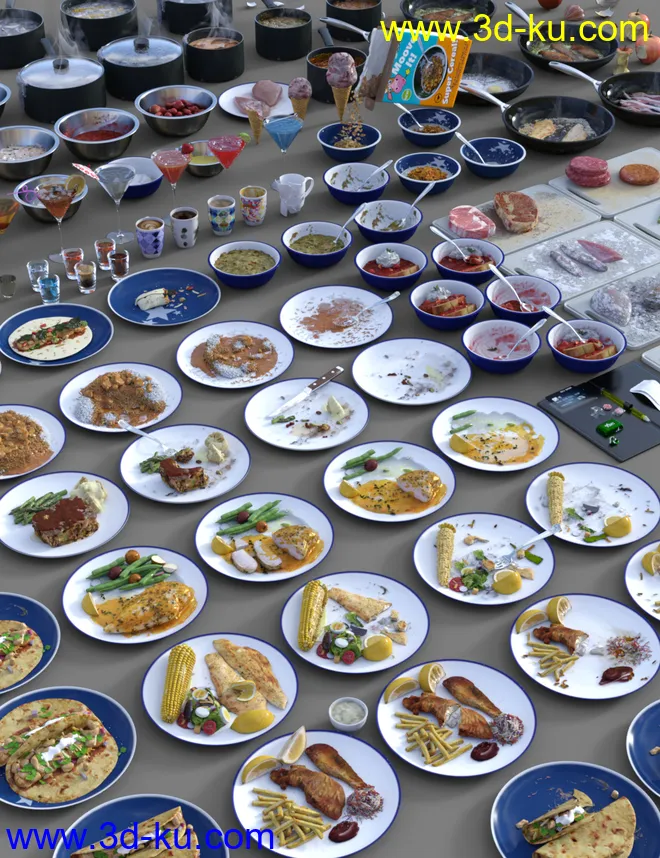 Dirty Dishes Food and Drink Expansion模型的图片1