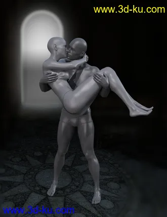 3D打印模型Don't Leave Me Poses for Genesis 8 Female(s) and Male(s)的图片