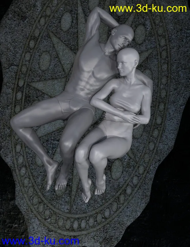 Don't Leave Me Poses for Genesis 8 Female(s) and Male(s)模型的图片11