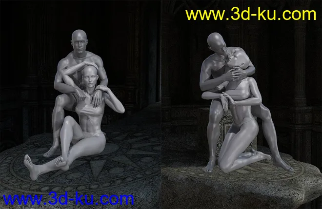 Don't Leave Me Poses for Genesis 8 Female(s) and Male(s)模型的图片12
