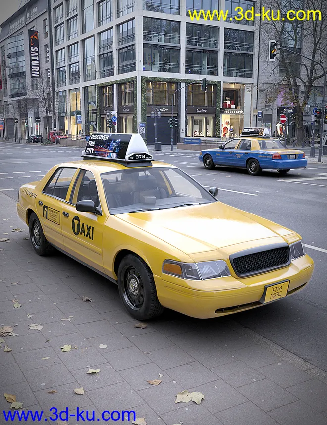 Downtown Taxi模型的图片1