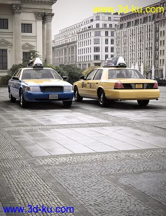 3D打印模型Downtown Taxi的图片