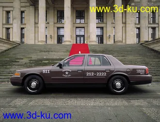 3D打印模型Downtown Taxi的图片