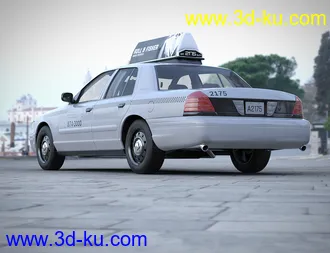3D打印模型Downtown Taxi的图片