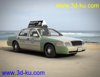 3D打印模型Downtown Taxi的图片