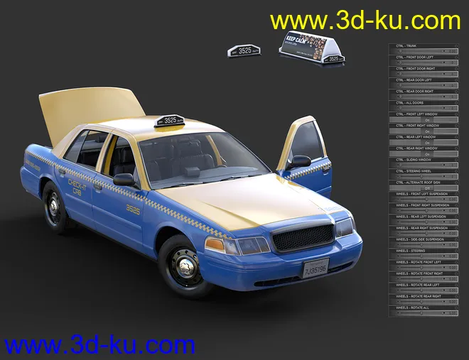 Downtown Taxi模型的图片10