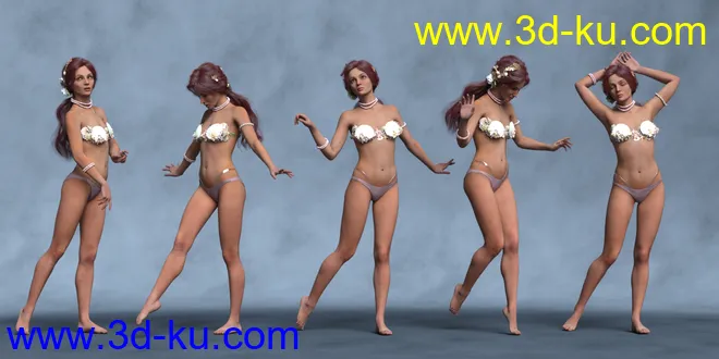 Dream Came True Poses for Coral 8.1 and Genesis 8.1 Male模型的图片7