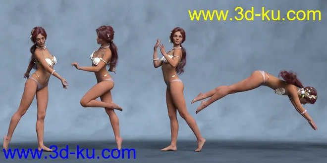 Dream Came True Poses for Coral 8.1 and Genesis 8.1 Male模型的图片9