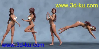 3D打印模型Dream Came True Poses for Coral 8.1 and Genesis 8.1 Male的图片