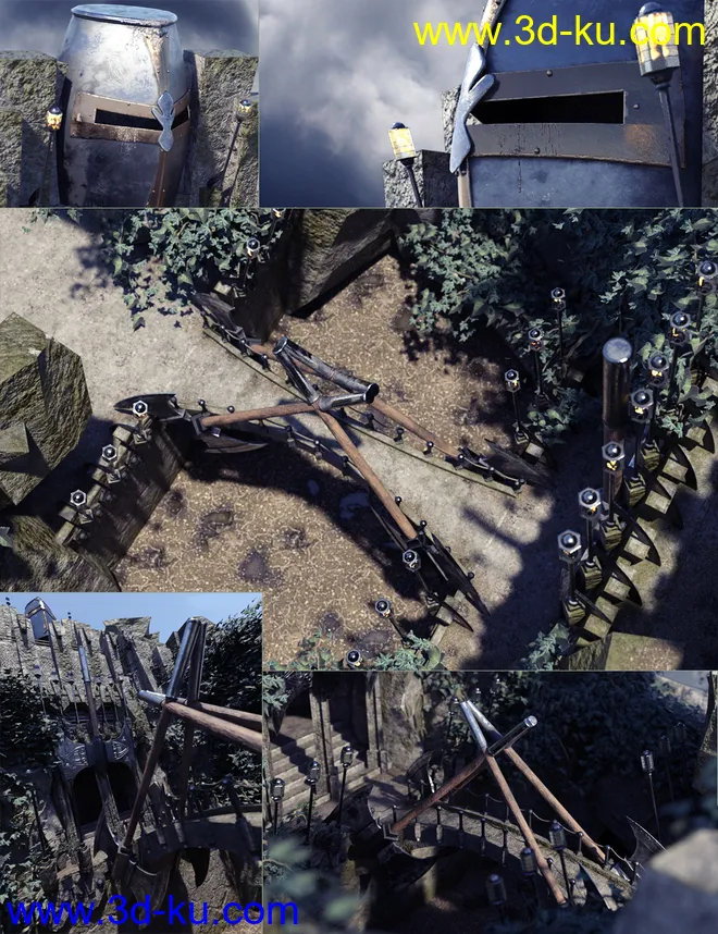 Dwarven Fantasy Entrance模型的图片1