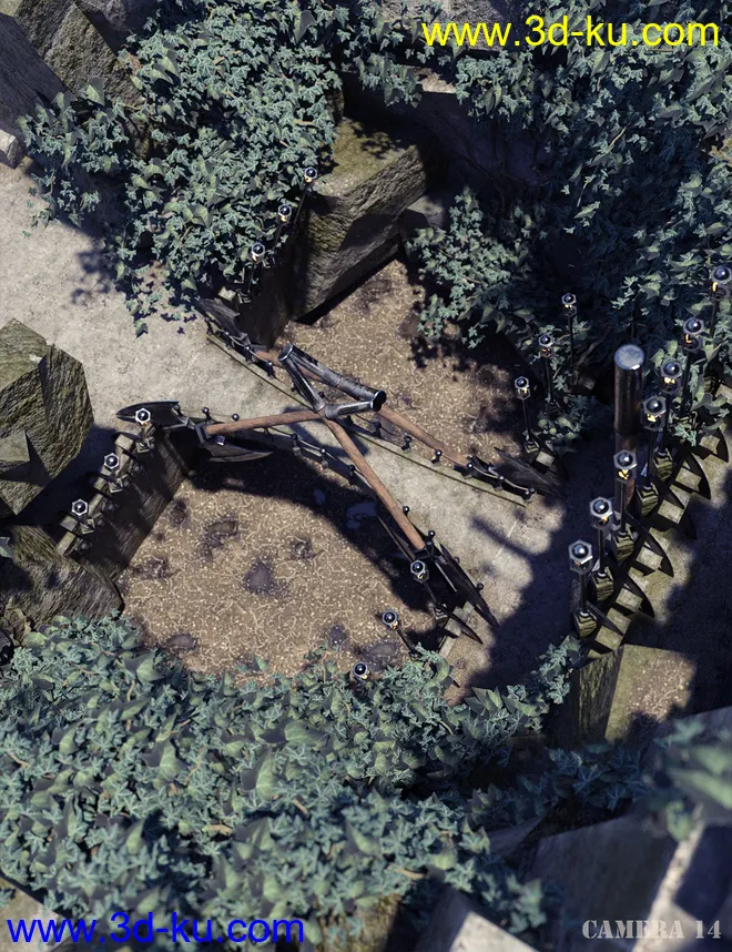 Dwarven Fantasy Entrance模型的图片4