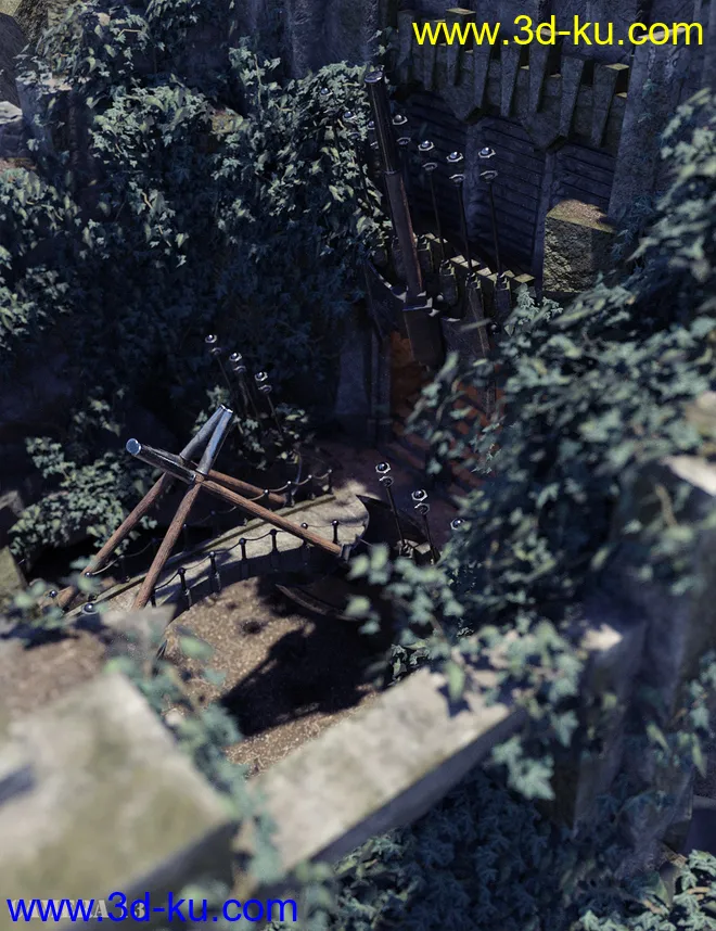 Dwarven Fantasy Entrance模型的图片5