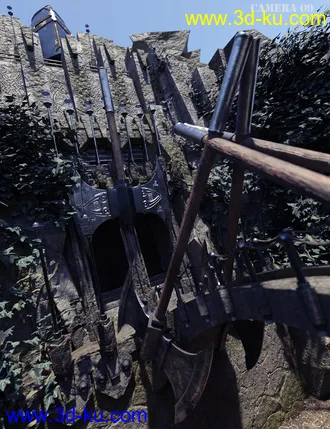 3D打印模型Dwarven Fantasy Entrance的图片