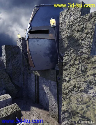 3D打印模型Dwarven Fantasy Entrance的图片