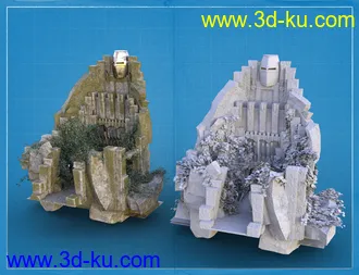 3D打印模型Dwarven Fantasy Entrance的图片