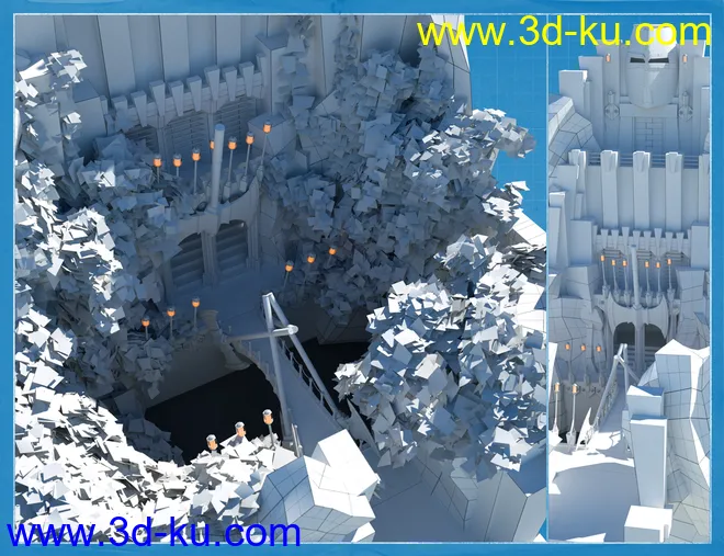 Dwarven Fantasy Entrance模型的图片17