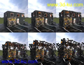 3D打印模型Dynamic Destruction Vol 1的图片