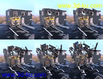 3D打印模型Dynamic Destruction Vol 1的图片