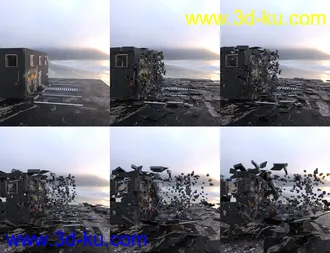 3D打印模型Dynamic Destruction Vol 1的图片