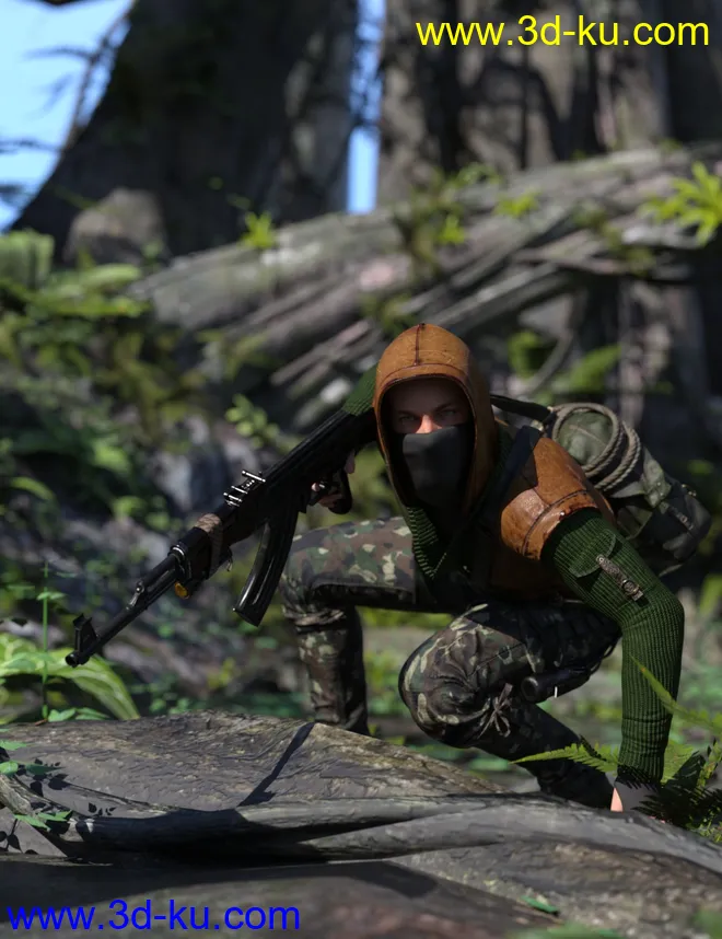 Dystopian HD Outfit Textures Expansion模型的图片1