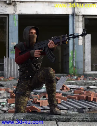 3D打印模型Dystopian HD Outfit Textures Expansion的图片