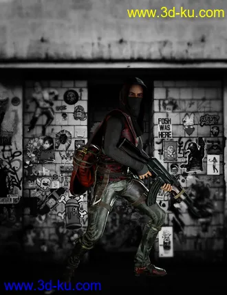 3D打印模型Dystopian HD Outfit Textures Expansion的图片