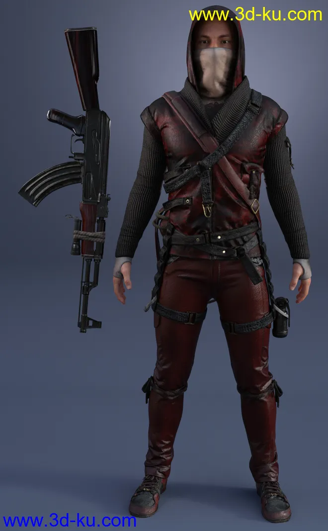 Dystopian HD Outfit Textures Expansion模型的图片6