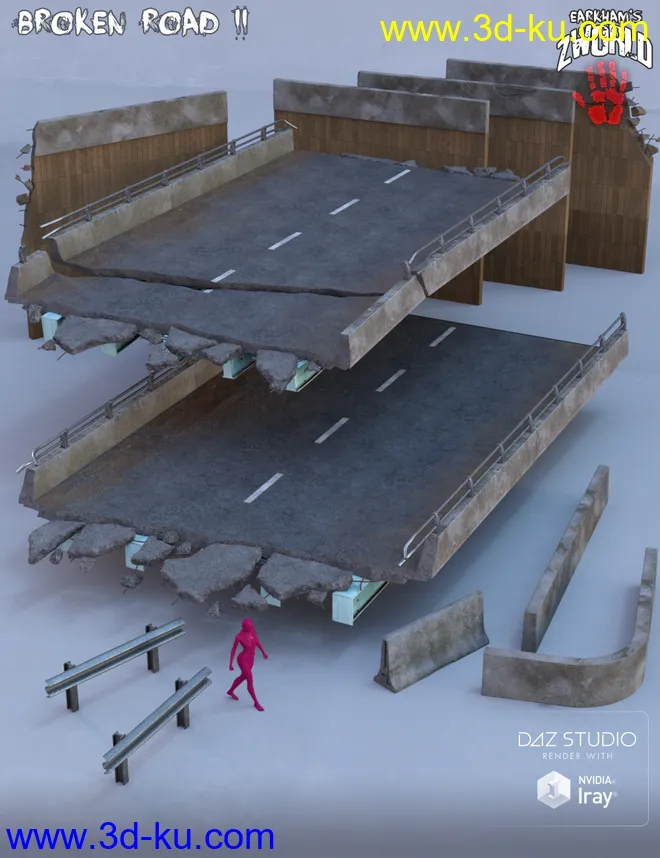 EArkham's ZWorld Broken Road II模型的图片3