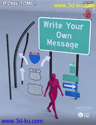 3D打印模型EArkham's ZWorld Broken Road II的图片