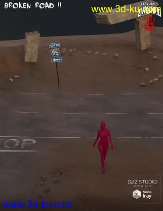 3D打印模型EArkham's ZWorld Broken Road II的图片