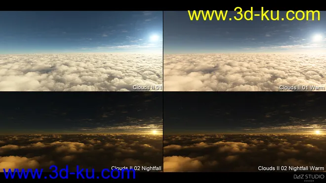 Easy Environments Clouds II模型的图片5