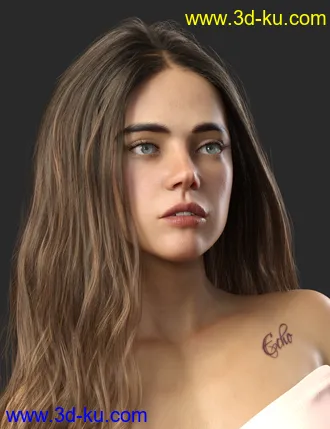 3D打印模型Echo HD for Genesis 8.1 Female的图片