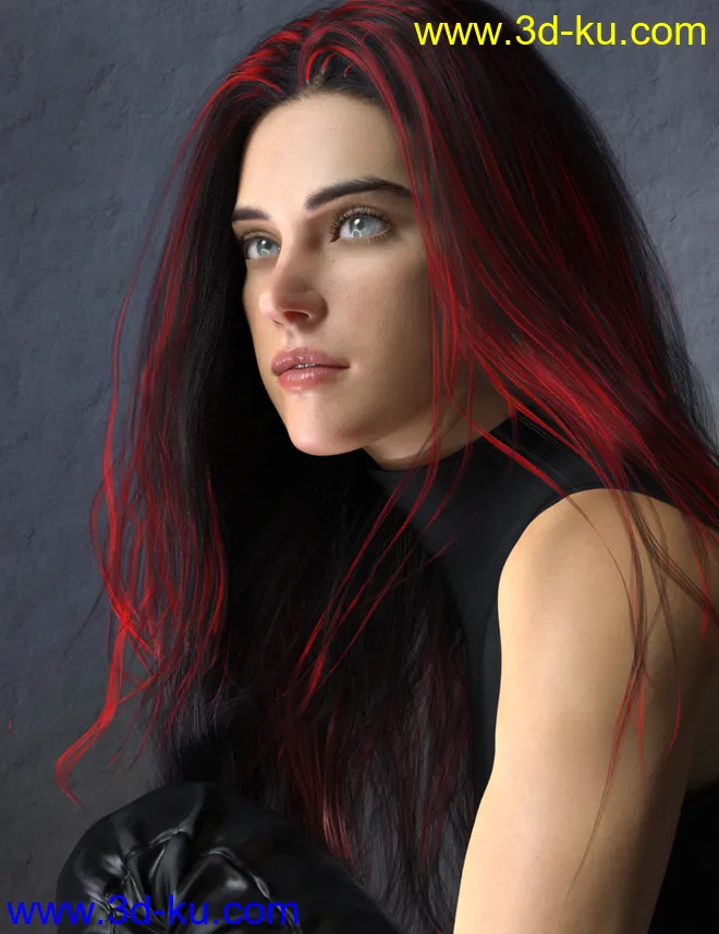 Echo HD for Genesis 8.1 Female模型的图片3