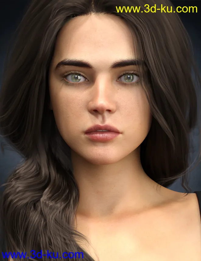 Echo HD for Genesis 8.1 Female模型的图片4