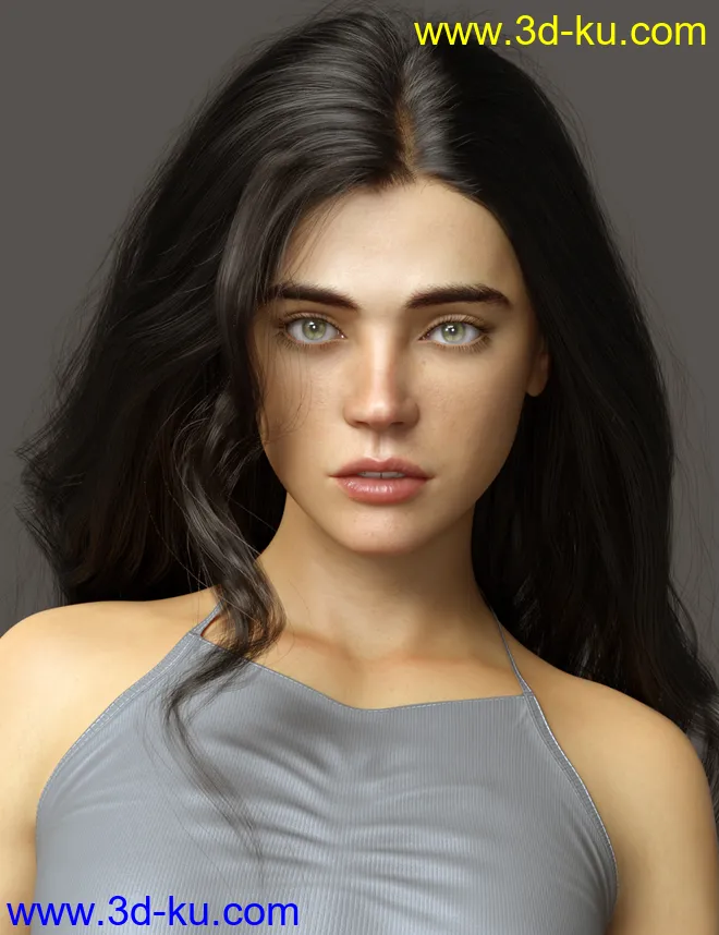 Echo HD for Genesis 8.1 Female模型的图片6
