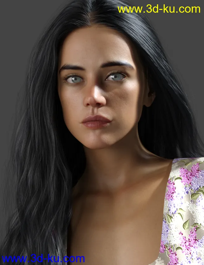 Echo HD for Genesis 8.1 Female模型的图片7