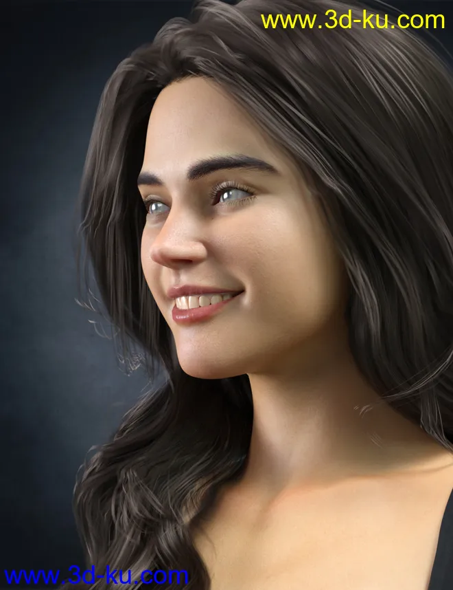 Echo HD for Genesis 8.1 Female模型的图片8