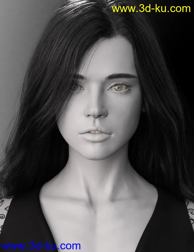 Echo HD for Genesis 8.1 Female模型的图片9