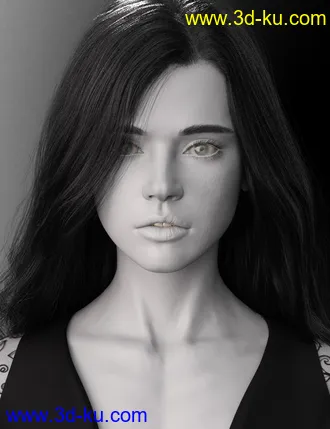 3D打印模型Echo HD for Genesis 8.1 Female的图片