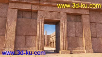 3D打印模型Egyptian Elements的图片