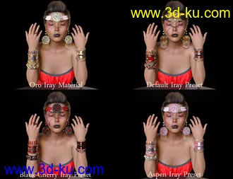 3D打印模型Elaborate Jewelry Vol 4的图片