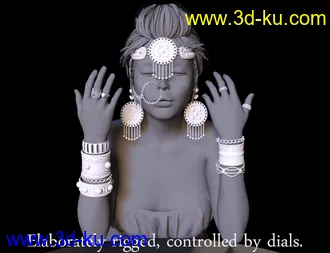 3D打印模型Elaborate Jewelry Vol 4的图片