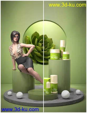 3D打印模型Elegant Display Props and Scenes的图片