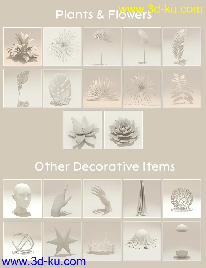 Elegant Display Props and Scenes模型的图片5